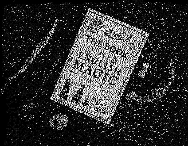 The book of english magic, with some artifacts