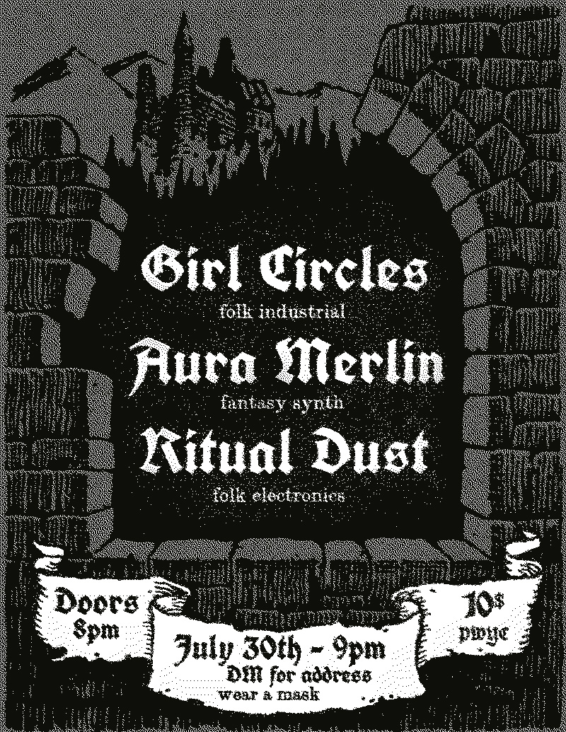 Dungeon Synth Show Flyer