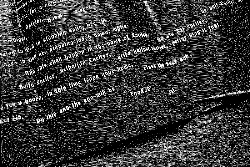 Detail of the inside of the J-card