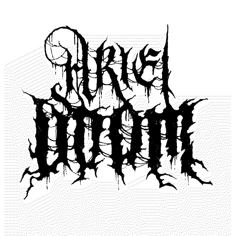 Ariel Doom logo in black on white