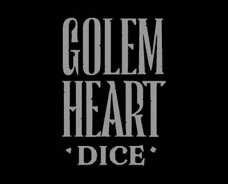 Golem Heart dice