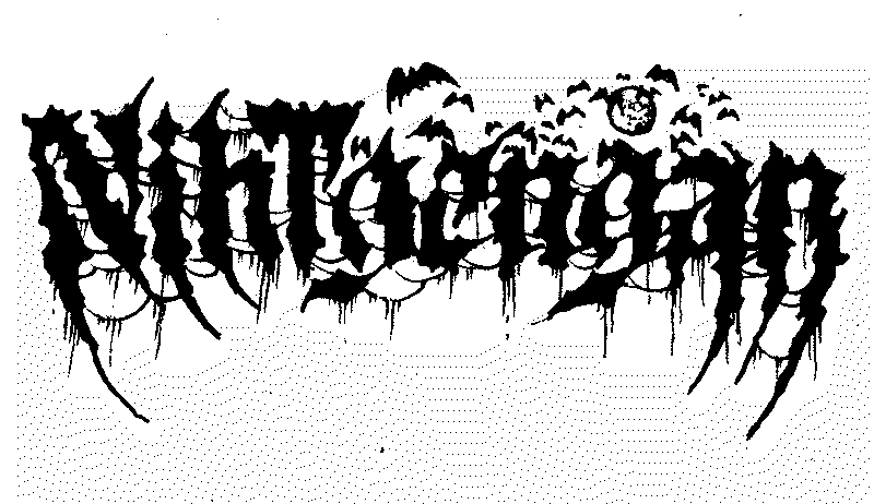 Nihtgengan logo in white on black