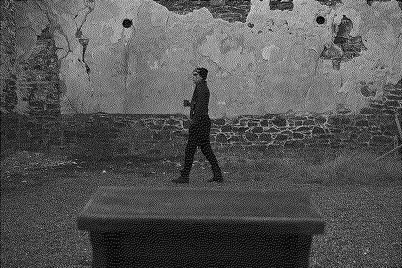 Hex walking amongst the ruins