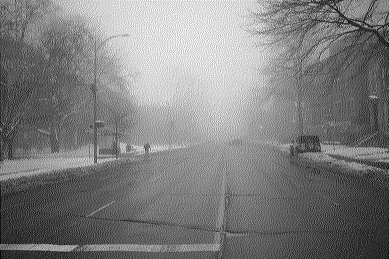 Empty streets fading into the distance