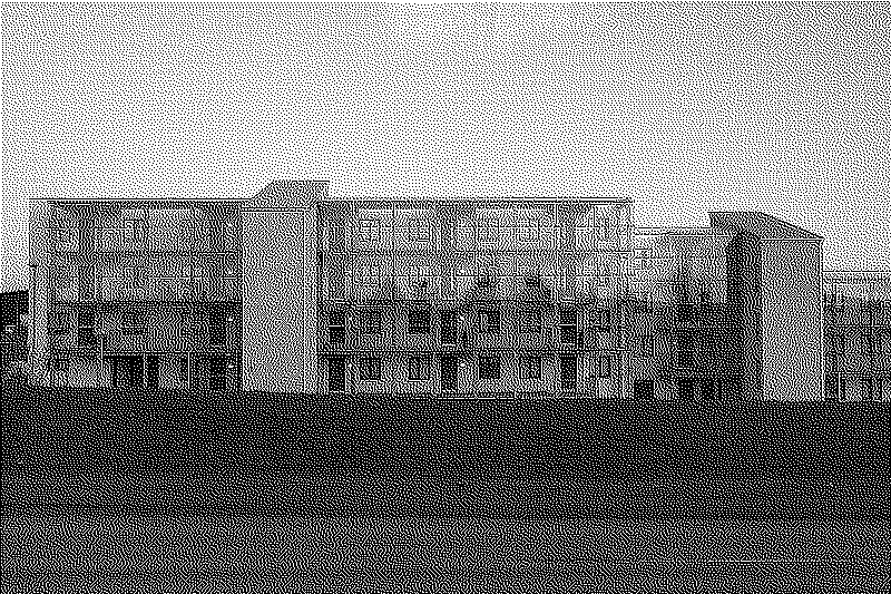 Appartment builds with large glass panels