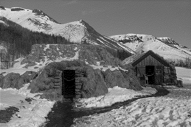 Reproductions of traditional turf farmhouses